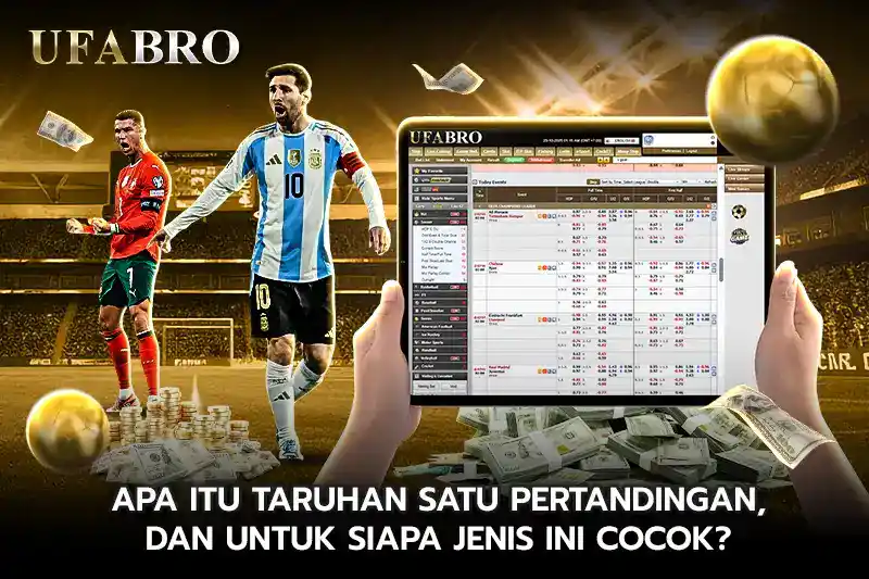 UFABRO Apa itu taruhan satu pertandingandan untuk siapa jenis ini cocok